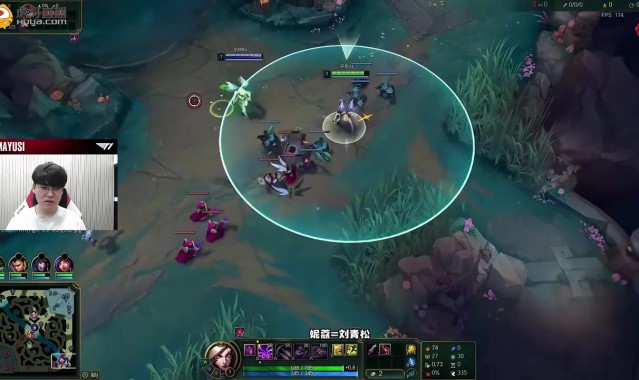 Guma排到刘青松被他操作细节震惊：这也太职业了 我在打训练赛吗