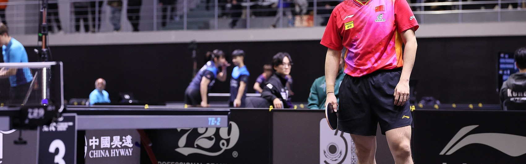 梁靖崑：我和王楚钦发挥得都不错 可能我关键球的处理和运气更好