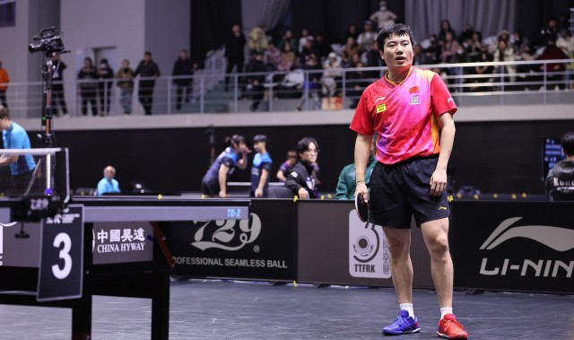 梁靖崑：我和王楚钦发挥得都不错 可能我关键球的处理和运气更好