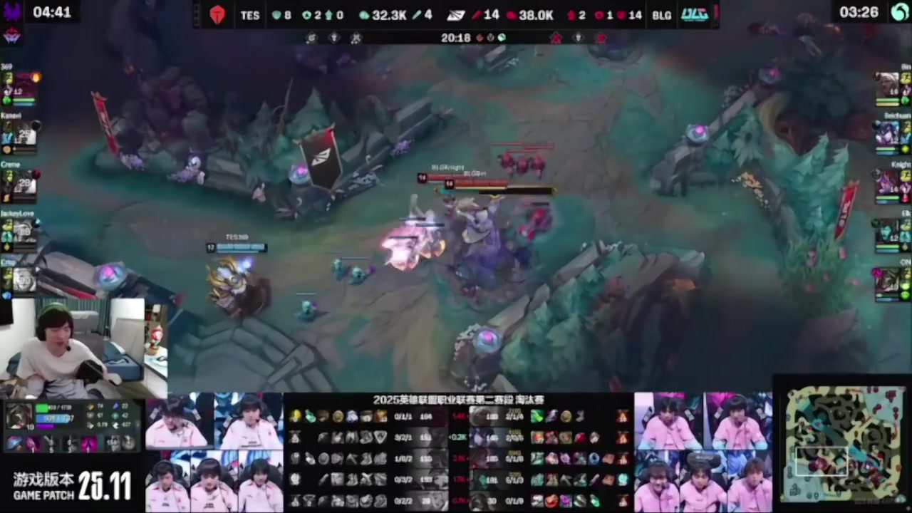 Cryin：这比赛没意思，但值得高兴的是BLG确实厉害